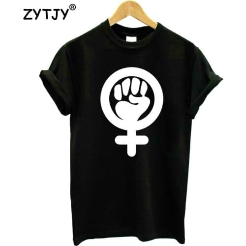 Feminist Girl Power Print Women Tshirt Cotton Funny t Shirt For Lady Girl Top Tee Hipster Tumblr Drop Ship HH-139