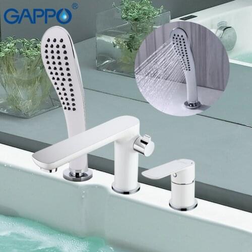 Gappo New shower set waterfall bathtub sink faucet water mixer bathroom shower faucet bath shower set taps torneira grifo G1148