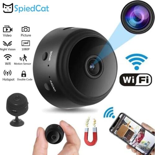 HD 1080P Mini Wireless WiFi IP P2P IR Night Vision Motion Detection Home Baby Pet Security Surveillance Camera Support TF card