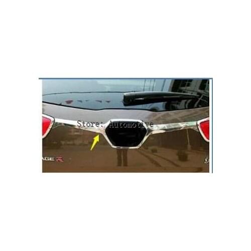 Chromed Rear Trunk Lid Cover Trim For Kia Sportage 2010 2011 2012 2013 2014 2015