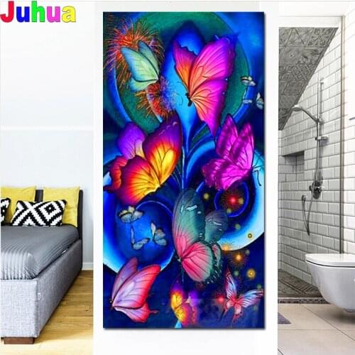 Coloful Butterfly diamond painting full square round drill diamond mosaic 5d embroidery diamond cross stitch Verticval