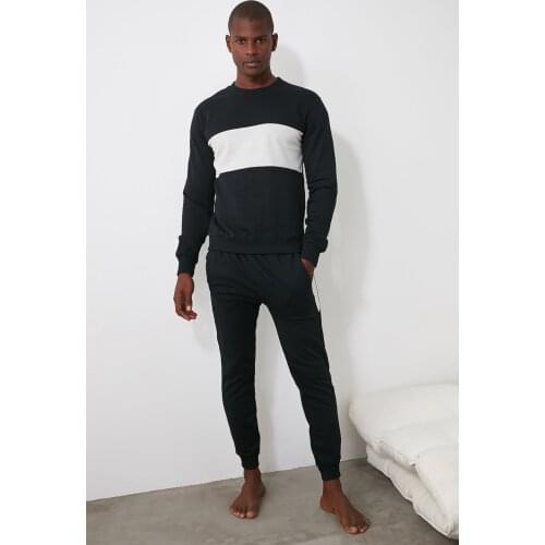Trendyol Men Panelled Tracksuit Set TMNAW21EM0024