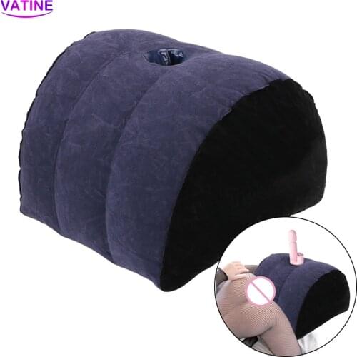 Inflatable Pillows For Sex Furniture Sex Toys Adults Product Women Masturbator Female Position Cushion Couple Tools Machine Shop