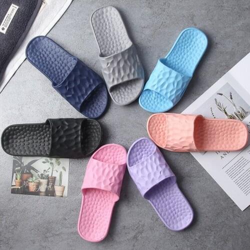 Akexiya Women Indoor Floor Flat Shoes Summer Non-slip Flip Flops Bathroom Home Slippers Female Slipper Comfortable women shoes