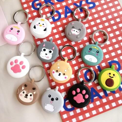 Silicone Protective Case For AirTag Shockproof Anti-fall Anti-scratch Accessories Protector Cover Shell For Air Tag case