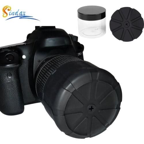 The Universal Lens Cap for DLSR Camera lens Waterproof Lens Cover Protector Camera Cover for Canon Nikon Sony Olypums Fuji Lumix