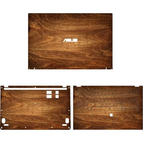 Vinyl Stickers Cover for ASUS Vivobook 15S 2019 Wood grain series Laptop Skins Decals for ASUS Vivobook 15S 2019 Cover