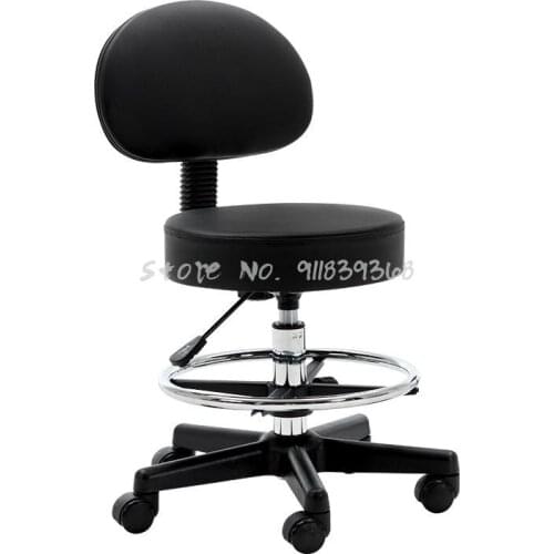 Rotating Lift Chair Beauty Salon Surgery Stool Bar Chair Barber Shop Pulley Work Chair Explosion-proof Beauty Stool