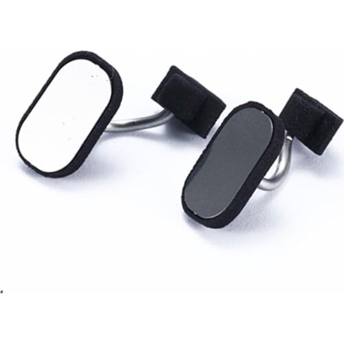 2pcs High Simulation Square Rearview Mirror for WPL D12 RC Truck DIY Modification Parts