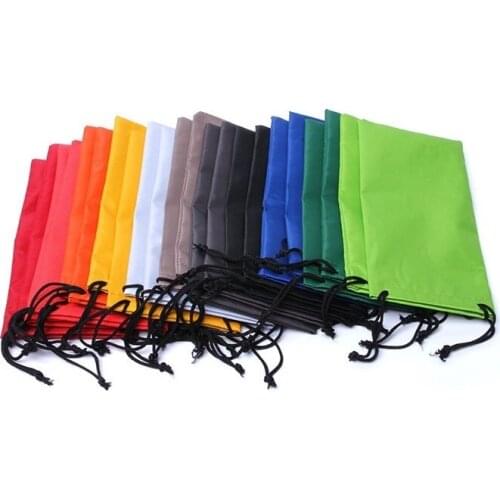 2000pcs Colorful Waterproof Dustproof Cloth Sunglasses Pouch Soft Eyeglasses Bag Glasses Phone Case Storage Bag