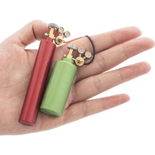 1/8 1/10 Car Model Repair Scene Accessories Simulation Alloy Oxygen Cylinder for RC Crawler Axial SCX10 TRX4 AXI003007 Capra D90