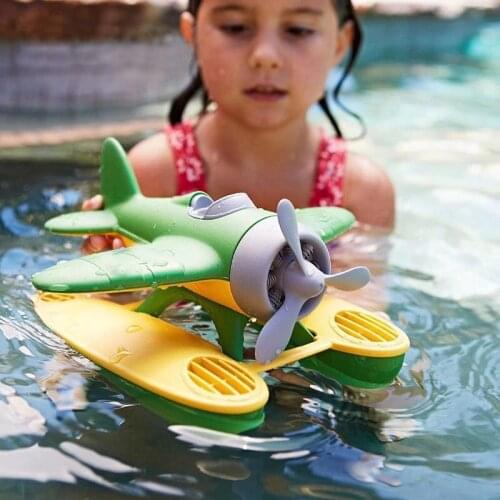 Baby Bath toys Seaplane Beach Kids Toys Boys Plane Water Toys for Girls Children Christmas Gift
