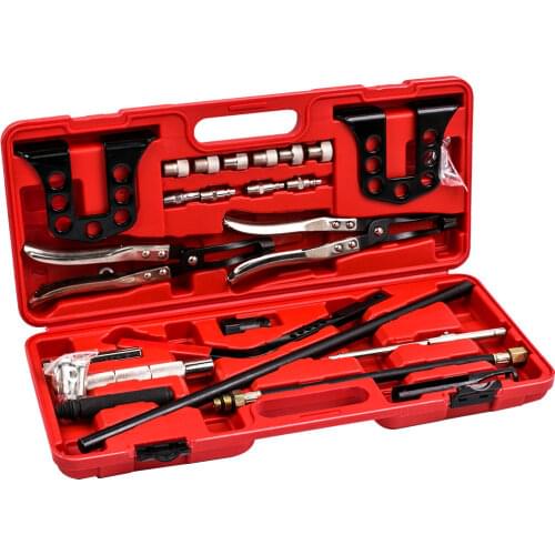 Hot Sale Cylinder Head Service Tool Kit For Valve Springs Stem Seal Guides Bushes Set