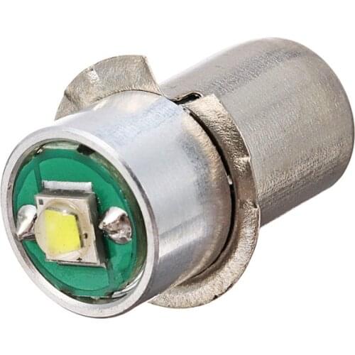 1pcs 3V 18V DC3-18V/5-24V LED Bulb For flashlights LED Replacement Bulbs LED Upgrade Flashlight Lighting P13.5S 3W Dropship