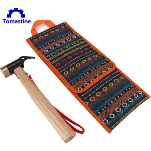 Brass Roofing Horns For Woodworking Screwdriver Multifunctional Claw Hammer With Storage bag