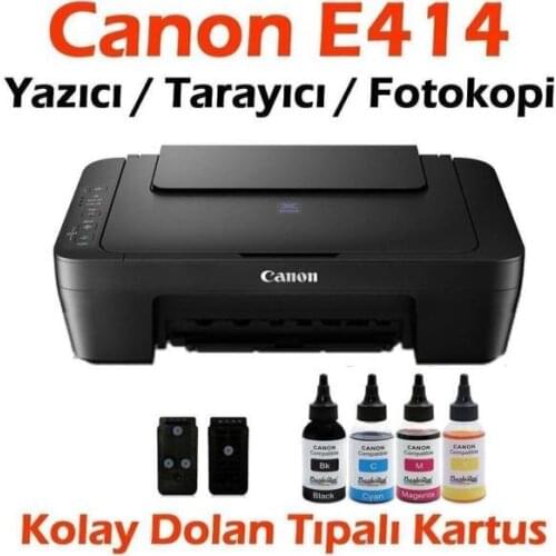 Canon Pixma E414 Multifunction Printer (Dolan Cartridge)