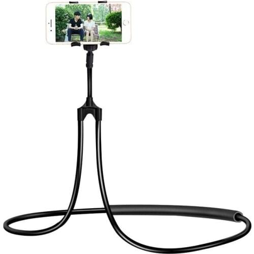 Mobile Phone Holder Lazy Hanging Cell Phone Neck Lazy Necklace Support Bracket Stand Mount Holder for IPhone Samsung Xiaomi