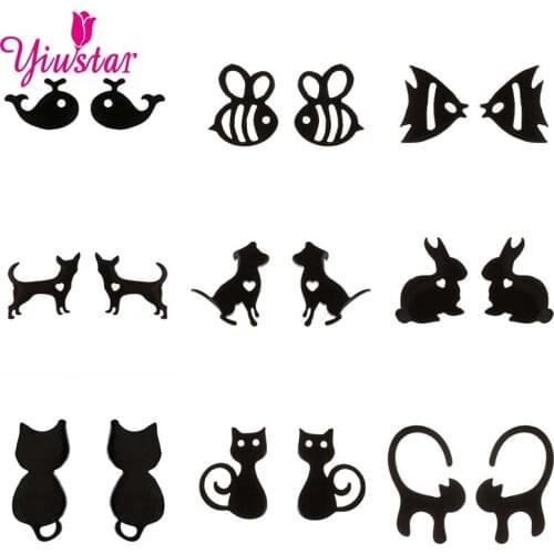 Trendy Fashion Metal Elegant Heart Earrings Woman Retro Stainless Steel Golden Star Cheap Korean Earring Accessories 2021