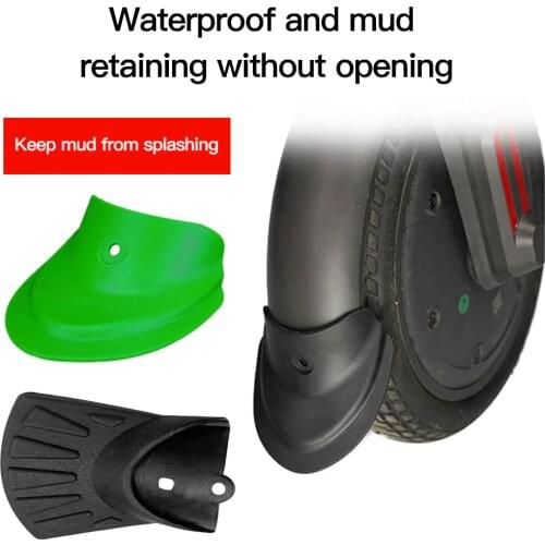 New 2PCS Rubber Rear Front Fender Protective Cover Replacement for Xiaomi Mijia M365 Pro Electric Scooter Accessories