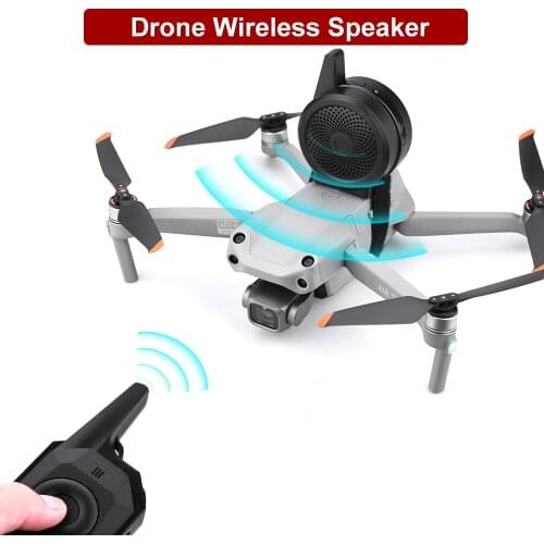 Megaphone for DJI Mavic 2/Air 2/2S/Pro/Mini/2/SE/Spark/FIMI X8SE 2020 Wireless Speaker Remote Control Loud Drone Accessory