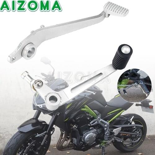 Motorcycle Rear Brake Lever Gear Shift Lever Shifter Foot Pedal Motorbike Accessories For Kawasaki Z 900 2017 2018 2019 2020