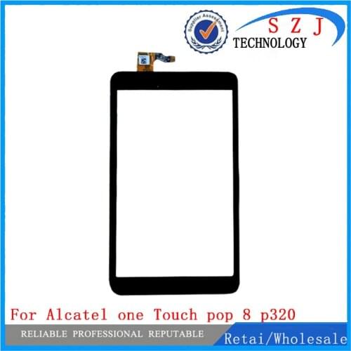 New 8'' inch For alcatel one pop 8 p320x p320 P320A Touch Screen Panel Digitizer Glass Lens Replacement Repairing Parts