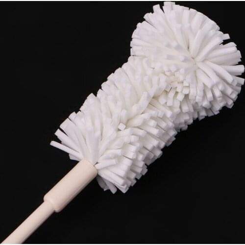 Long Handle Sponge Cup Brush Cleaning Glass Milk Bottle Cleaner Kitchen Tools