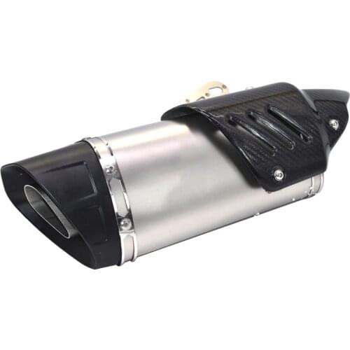 500cc 600cc universal Motorcycle muffler escape moto with stickers exhaust Motorcycle for R6 CBR500 s1000rr