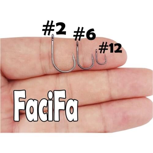 50 or 10 pcs BARBLESS Hook Carp Fishing Hook Fly Tying Hook Non-barb Hook Circle Hook Single Hook Fishing Accessories Tackle