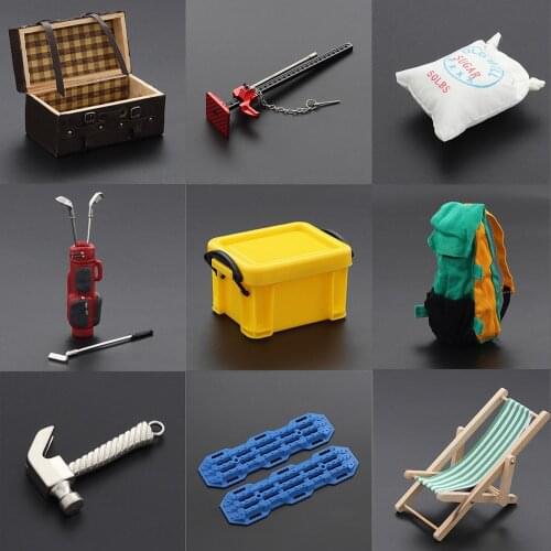 RC Car Sand Board Jerry Can Accessories for 1:10 RC Crawler Traxxas TRX4 TRX6 Axial SCX10 90046 AXI03007 Redcat MST Decoration