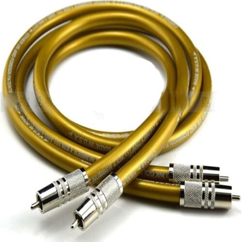 Hifi Cardas audio cables Cardas HEXLINK GOLDEN 5C audio cable Amplifier CD DVD player Speaker Nakamichi RCA interconnect cable