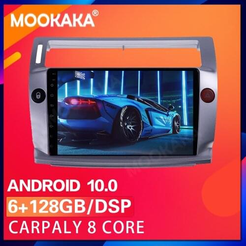 Android 10.0 128G GPS Navigation For Citroen C4 LA LC C-Triomphe C-Quatre 2004-2014 Car Radio Stereo Multimedia Player Head Unit