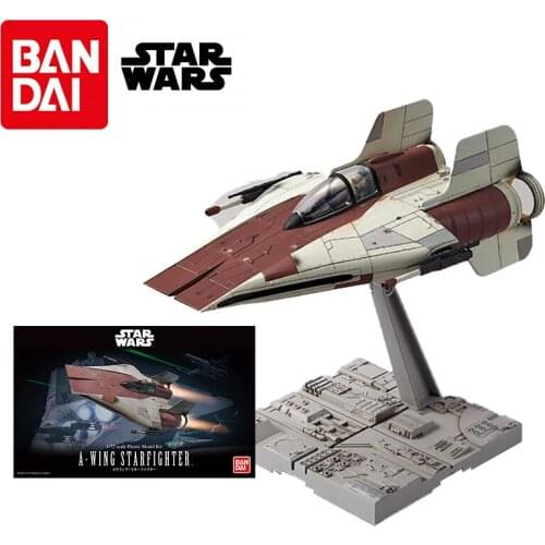 Bandai Star Wars 1/72 A-Wing Starfighter Assembling Model Action Figure Adult Decoration Toys Children Gifts