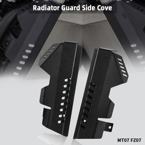 MT 07 FZ 07 Motorcycle Radiator side Cover Protection Motorbike Accessories FOR YAMAHA MT-07 FZ-07 MT07 FZ07 2013 2014 2015 2016