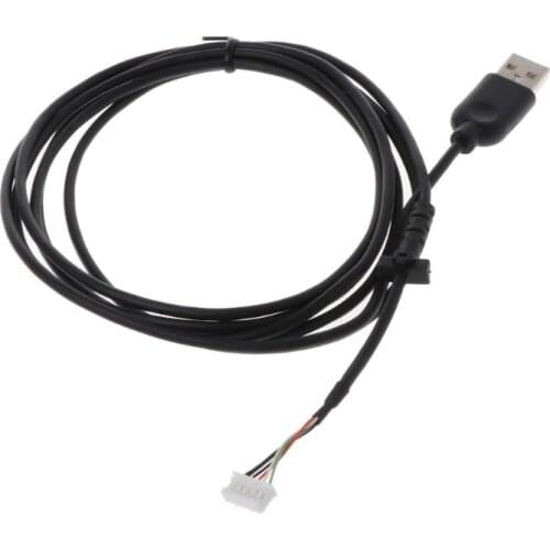 Durable USB Soft Mouse Cable Replacement Wire for logitech G102 Gaming Mouse P9YA