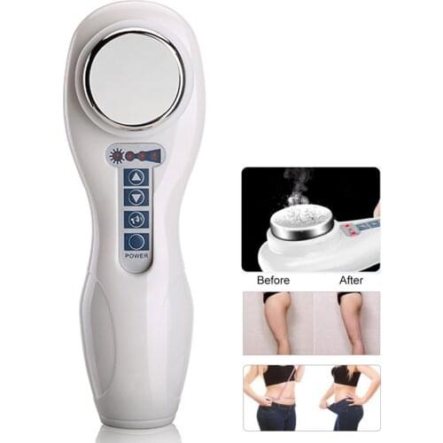 Ultrasound Vibration Beauty Device Handheld Body Weight Loss Massager Sliming Fat Remover Machine Body Shaping Skin Tightening