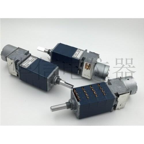 [VK] Japan ALPS RK27 quadruple motor potentiometer 10KAX4 A10K import potentiometer switch