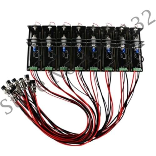 18650 26650 Lithium Battery Test Stand Four-wire Battery Test jig Eight in One