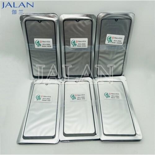 5pcs High Quality Glass+OCA For Samsung M21 M51 M31 A02S A20S A21 A21s A31 A32 4G 5G A42 A52 A12 M31S Note 20 S21 S20 FE Repair