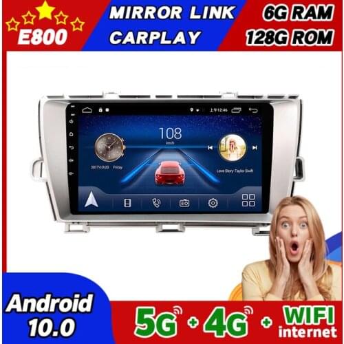 NEW Car stereo with screen 2 Din Radio Navigation GPS Bt Player 9 Inch Screen For TOYOTA Prius Android 10 Stereo Head Unit WIFI