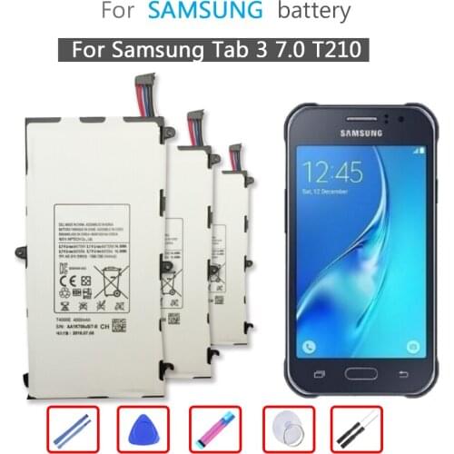 Free Tools Battery For SAMSUNG T4000E 4000mAh For Samsung Galaxy Tab 3 Tab3 7.0 T210 T211 T2105 T217a SM-T210 Tablet Battery