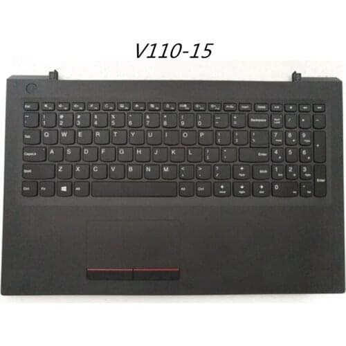 95% New Topcase Palmrest Upper Cover Keyboard Housing For Lenovo V110 V110-15 ISK IKB AST