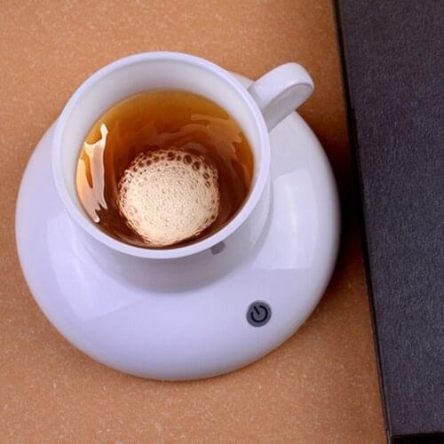 Ceramic Vortexes MUG Drinkware USB Charge Automatic Mixing Coasters Magnetic Stirrer Office Home Milk Coffee Tea Smart Cup