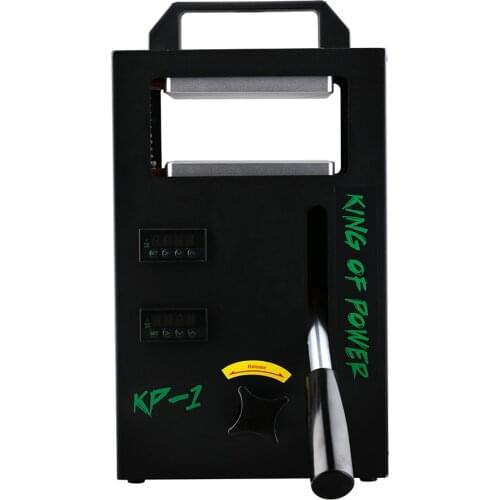 Rosin Press Machine 4.5x4.7Inch 4T Dual Aluminum Plates with Heat Insulators Digital Control Panel