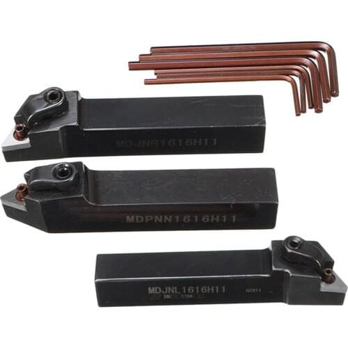 Metal Lathe Boring Bar Turning Tools With 6pcs L-Shape Wrenches No Inserts