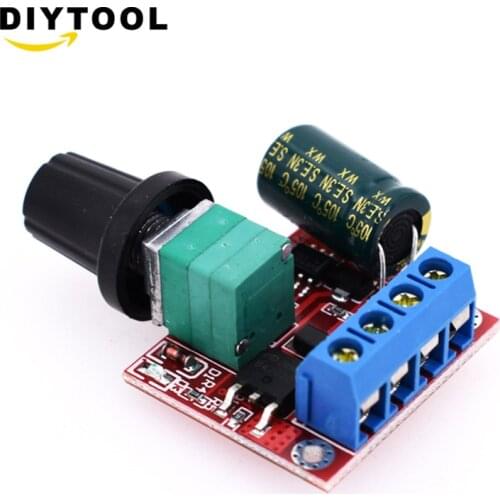 Mini DC-DC 4.5V-35V 5A 90W PWM DC Motor Speed Controller Module Speed Regulator Control Adjust Adjustable Board Switch