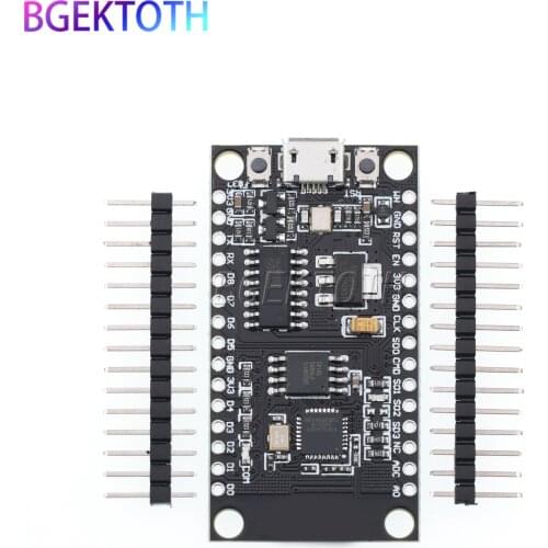 NodeMCU V3 Lua WIFI module integration of ESP8266 + extra memory 32M Flash, USB-serial CH340G