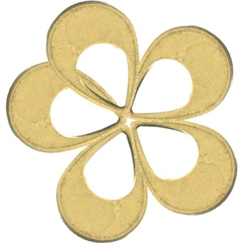 20 pieces of plane hollowed out geometric drop-shaped earring pendants for diy making accessories for fashion and charm jewelry