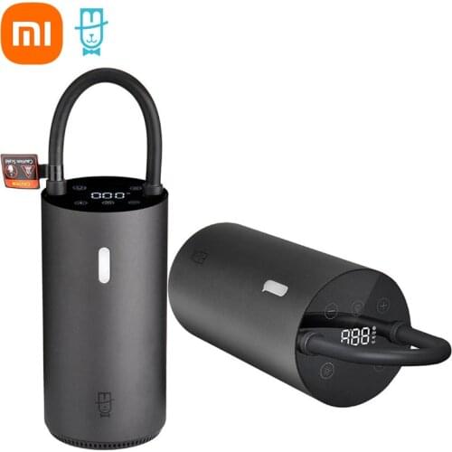 Xiaomi Roidmi Mojietu Portable Smart Digital Tire Pressure Detection Electric Inflator Pump for Bike Motorcycle Car Football