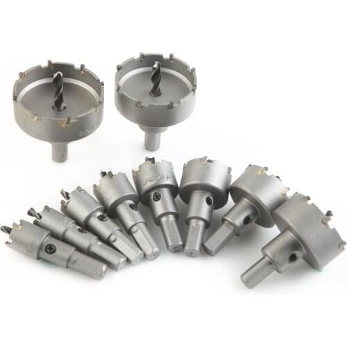 Professional stainless steel plate iron metal cutting kit hard alloy punch drill bit stainless steel hole opener